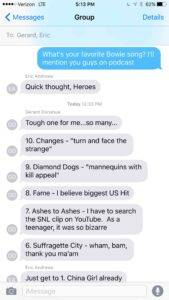 Juice Top 10 Bowie Songs Text