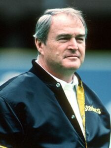 Photo of Chuck Knoll, former Pittsburgh Steelers coach