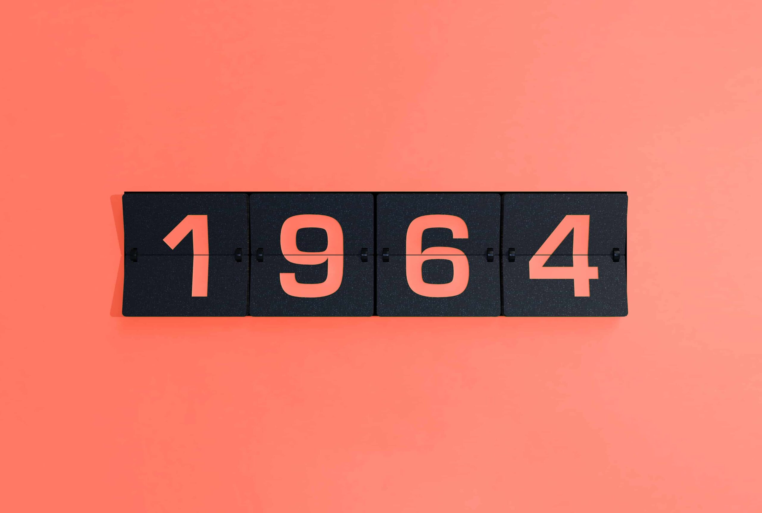 calendar page for the year 1964