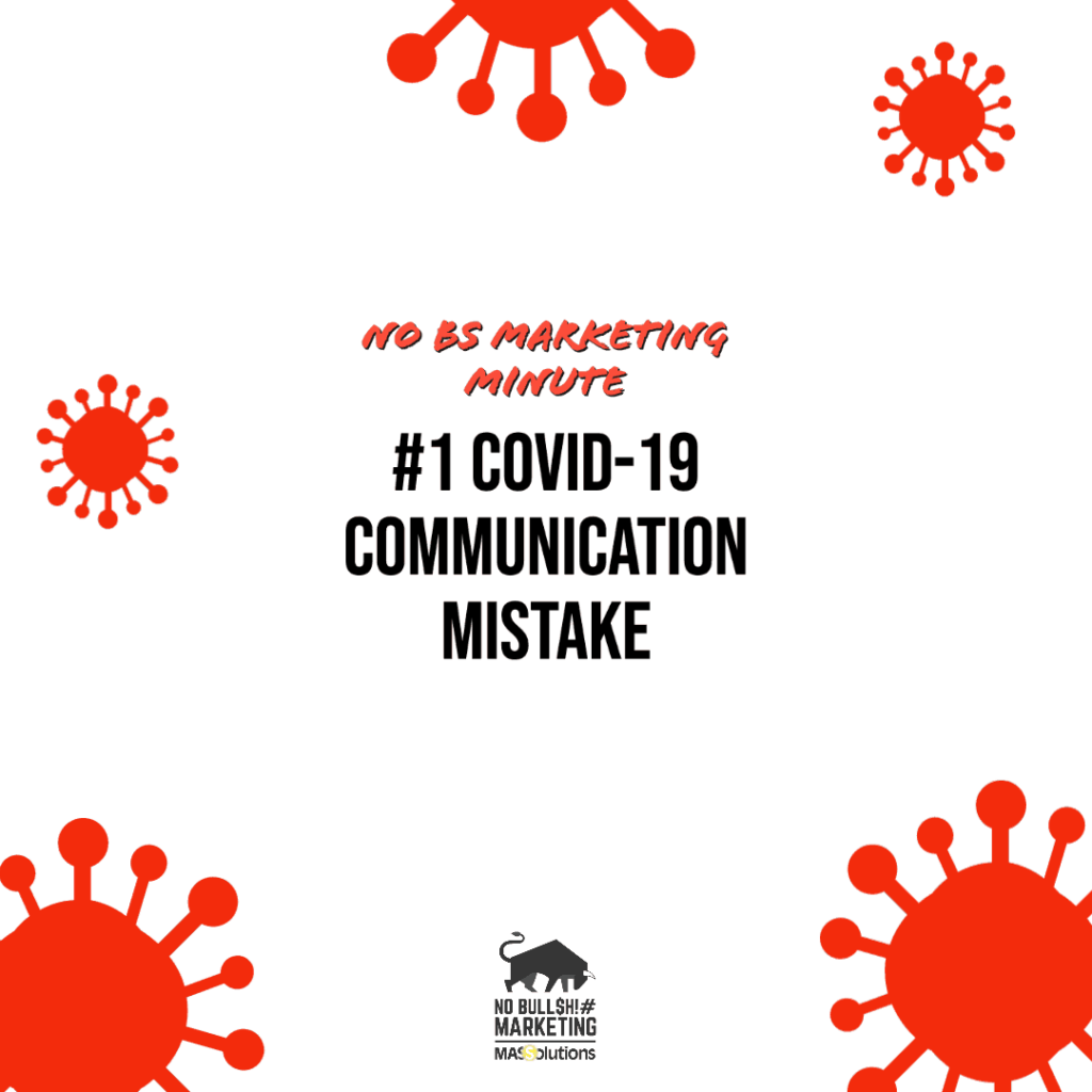 COVID-19 Communication Mistake
