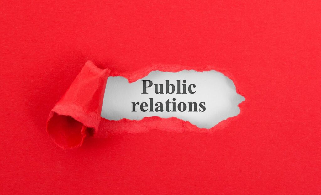 Today’s Common PR Mistake You Should Avoid | Red paper ripped with the words, "Public Relations."